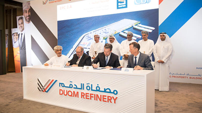 Duqm Refinery ink contracts with EPC contractors Duqm Refinery ink contracts with EPC contractors